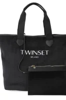 nakupovalna torba 2w1 TWINSET 	črna	